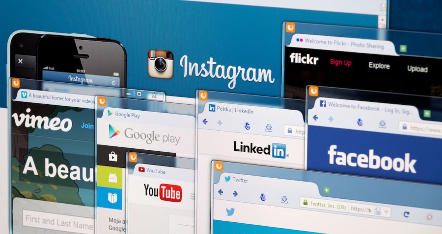 Social media oldalak